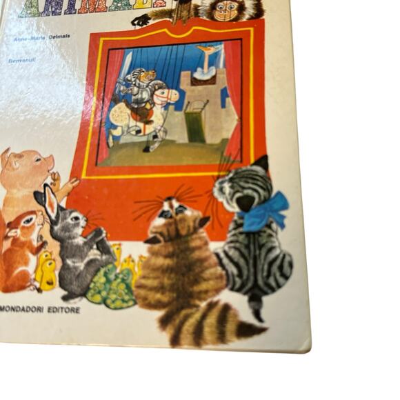 Vintage Italian Children's Book Animals Full Color 1971 First Edition - Picture 2 of 7